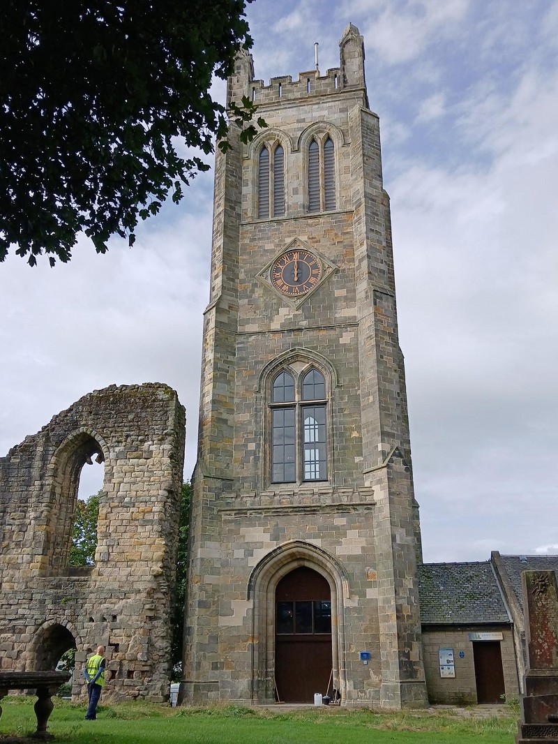 Restored Kilwinning Abbey Tower